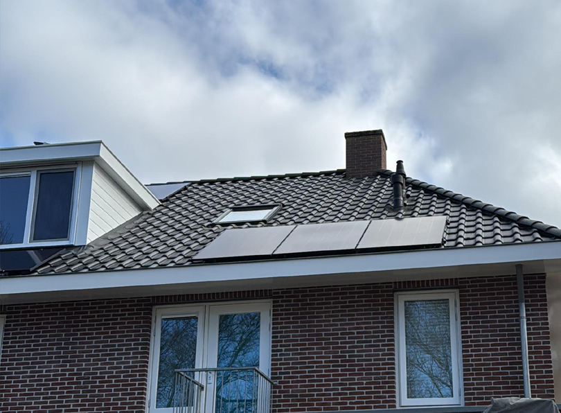 plaatsing van zonnepanelen